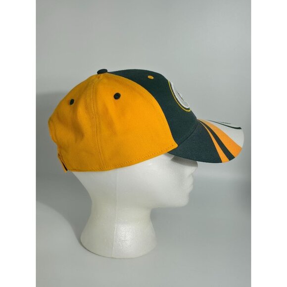 Green Bay Packers Adjustable Baseball Cap With Embroidered Logo & Curved Bill - Picture 7 of 12